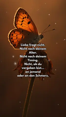 Liebe kommt ungefragt, unperfekt und unberechenbar, aber genau dann, wenn sie uns daran erinnern will, dass wir längst ganz sind…. #poetry #liebe #herz #sprüchezumnachdenken #lebejetzt 