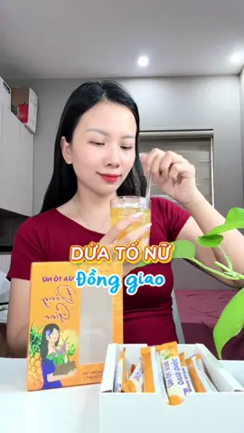 Nước uống siêu ngon, mát, lại hỗ trợ rất tốt cho cơ thể đến từ sản phẩm Dứa tố nữ Đồng Giao#haphuongriviu666 #munriviu #xuhuong #review #fyb #duatonudonggiao #duatonu #noitiettonu #noitietto #newnaturevietnam 