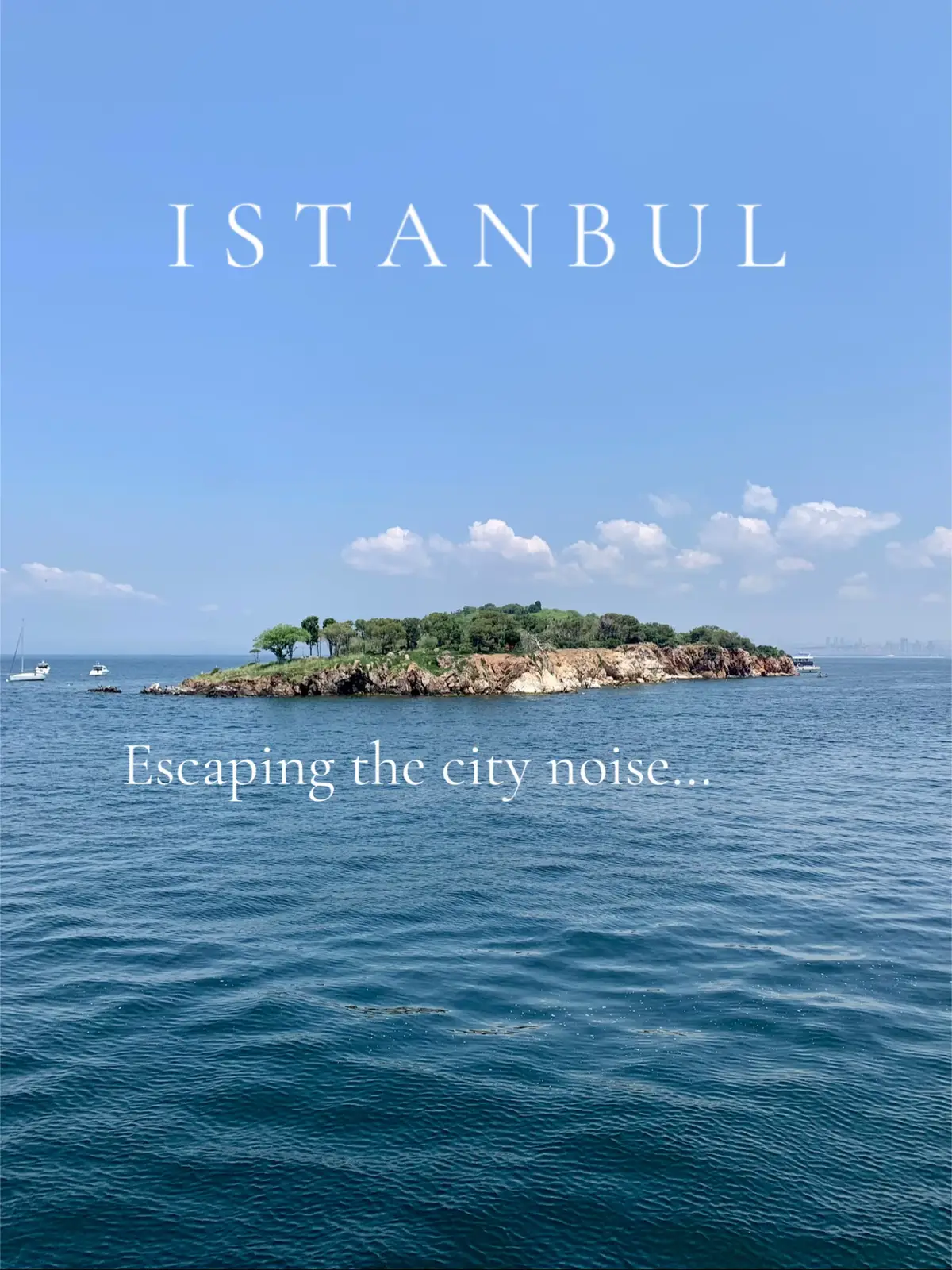 Escaping the city noise… …to find horse-drawn silence, sea breeze, and slow coffee on the Prince Islands ☀️  Just 1 hour from Istanbul — but it feels like another time. No cars. No chaos. Just charm. #PrinceIslandsy #Buyukada #IstanbulEscape #TravelTurkey