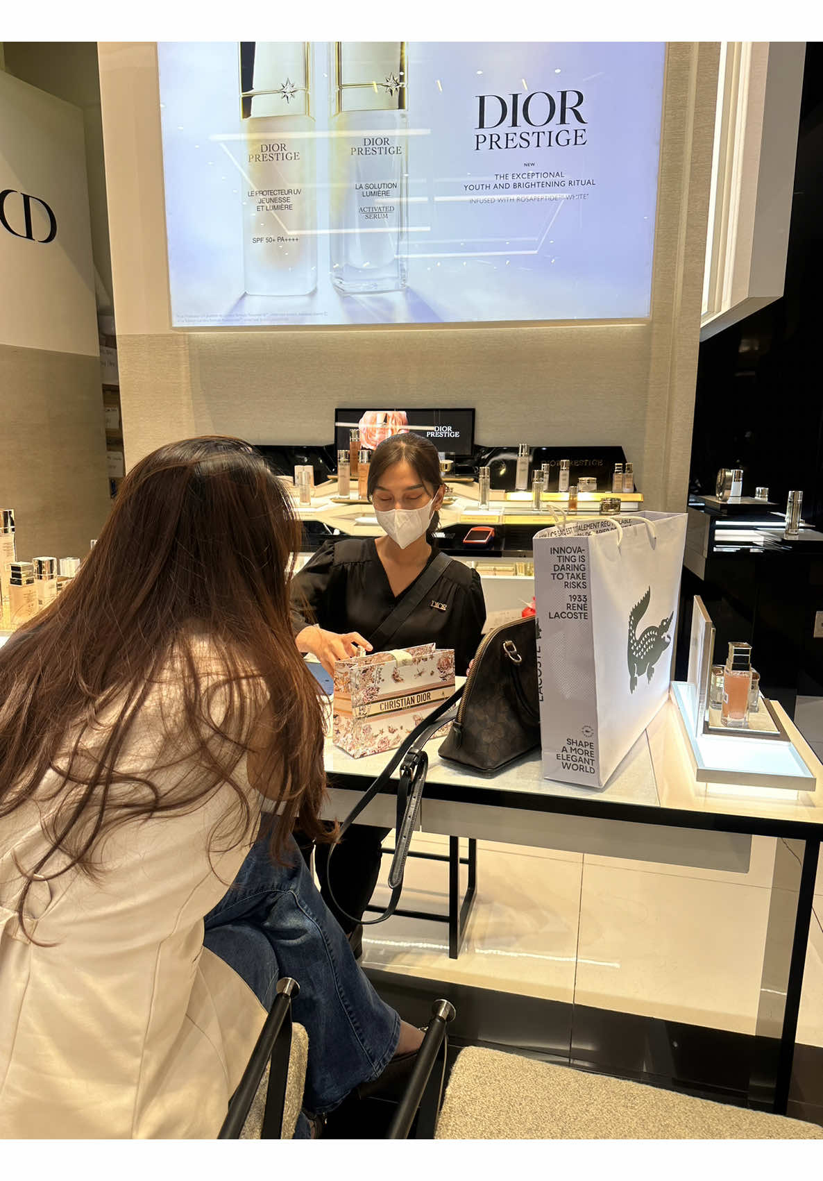 Macam mana ini 😌 #yslbeauty #larocheposay #skll #SKll #bioderma #dalba 