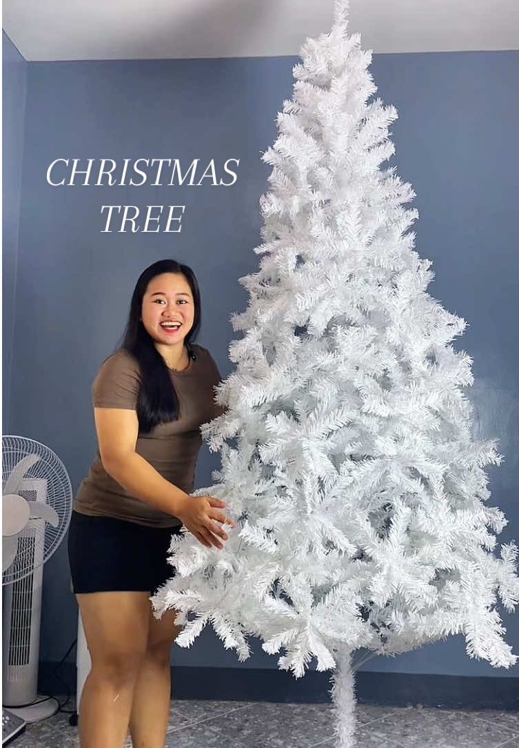 Didn't expect na super ganda pala talaga ng white Christmas Tree.🥰 Any suggestions guys anong magandang theme?☺️ #christmastree #whitechristmastree #8feetchristmastree #christmasdecorations #CapCut