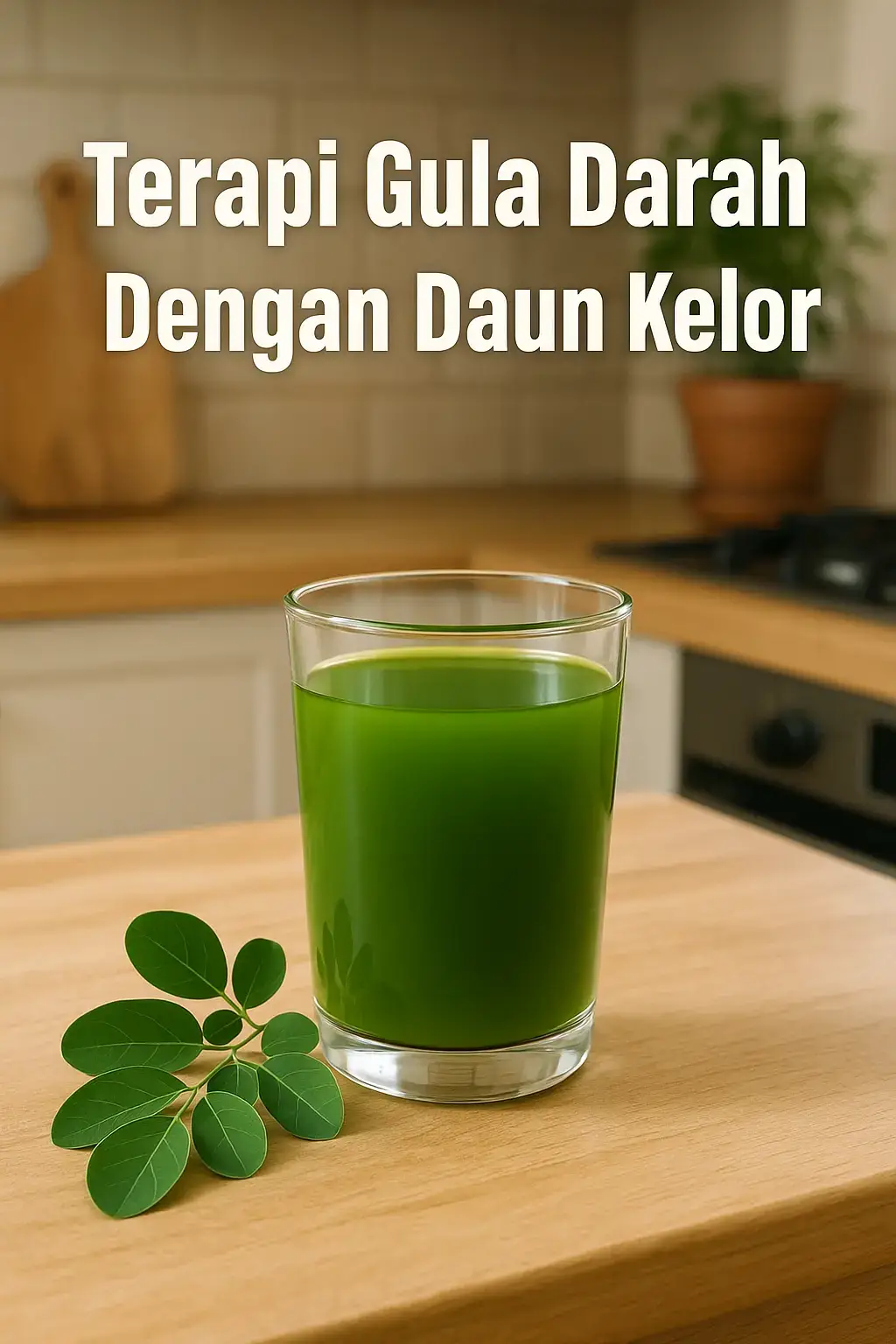 Daun kelor untuk penderita gula darah.. Daun Kelor Untuk Penderita Gula Darah Daun kelor (Moringa oleifera) memiliki banyak manfaat, dan salah satu yang paling penting adalah kemampuannya membantu mengontrol gula darah. Ini menjadikannya tanaman yang berguna untuk penderita diabetes atau orang yang ingin mencegah lonjakan gula darah. Berikut penjelasan lengkapnya: 1. Menurunkan Kadar Gula Darah Daun kelor mengandung senyawa aktif seperti isothiocyanate, klorogenat, dan quercetin yang membantu: Meningkatkan sensitivitas insulin Menghambat penyerapan glukosa di usus Menurunkan kadar gula darah secara alami 2. Mengontrol Gula Darah Setelah Makan (Postprandial Glucose) Konsumsi daun kelor sebelum atau saat makan bisa membantu mencegah lonjakan kadar gula setelah makan kondisi yang umum pada penderita diabetes. 3. Mengandung Serat Tinggi Serat dalam daun kelor membantu memperlambat penyerapan gula dalam sistem pencernaan, sehingga membantu menjaga gula darah tetap stabil. 4. Melindungi Sel Pankreas Antioksidan dalam daun kelor seperti vitamin C dan polifenol membantu melindungi pankreas (penghasil insulin) dari kerusakan akibat stres oksidatif. 5. Membantu Mencegah Komplikasi Diabetes Dengan mengontrol kadar gula darah dan peradangan, konsumsi rutin daun kelor juga dapat membantu mencegah komplikasi jangka panjang seperti kerusakan ginjal, mata, atau saraf. Cara Konsumsi: • Teh daun kelor: Seduh daun kelor kering dengan air panas. • Bubuk kelor: 1⁄2-1 sendok teh bubuk daun kelor dicampur dengan air hangat, smoothie, atau sup. •Sayur kelor segar: Dimasak sebagai sayur bening atau ditumis. Catatan: Gunakan secara rutin namun tidak berlebihan. Jika sedang minum obat diabetes, konsultasikan ke dokter agar tidak terjadi hipoglikemia (gula darah terlalu rendah). Yuk hidup sehat #guladarah #guladarahtinggi 
