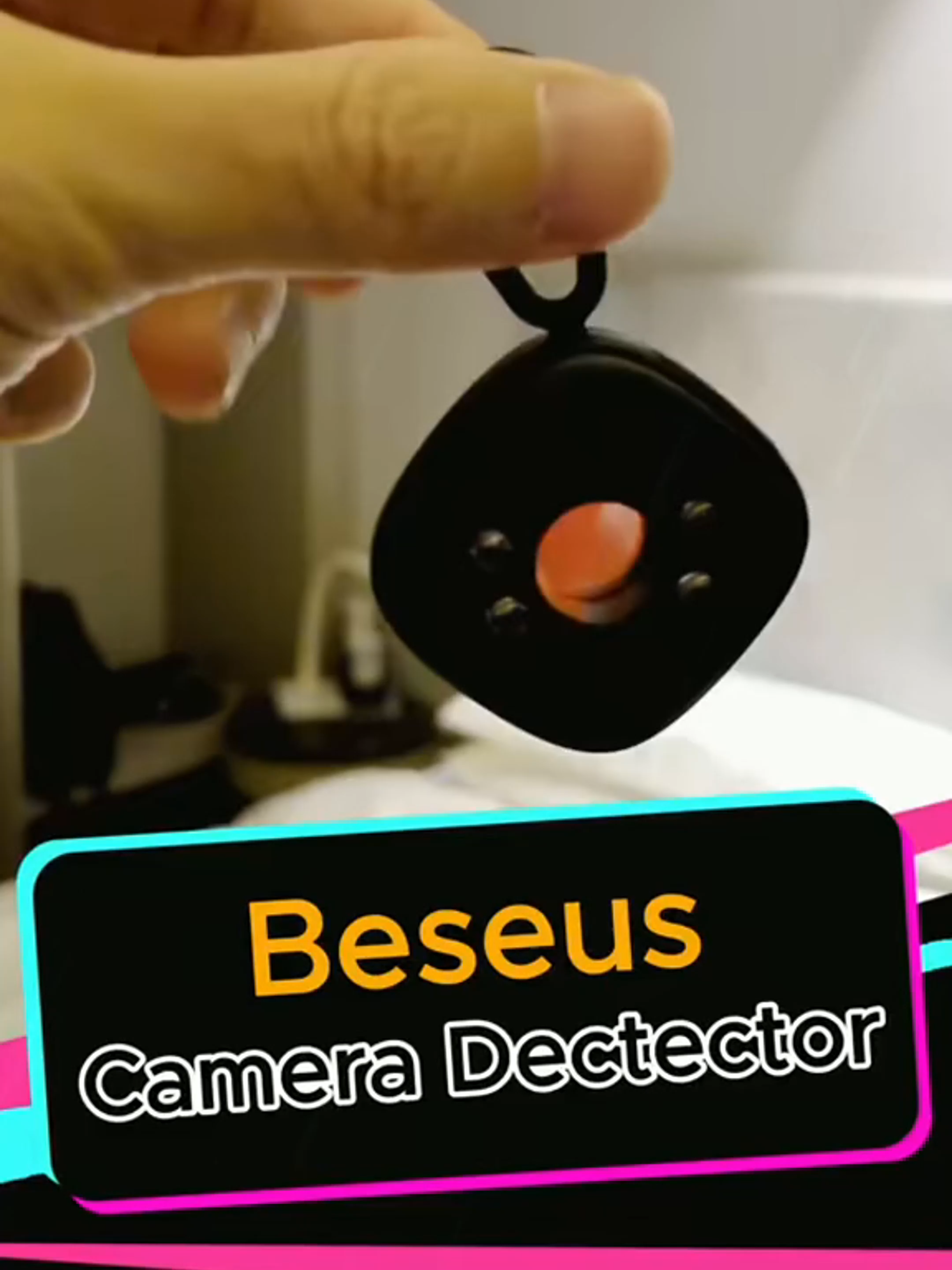 Scary nya duduk hotel pun tak selamat, tau tak macam mana nak detect hidden camera? #mygadgethauz #hiddencamera #cameradetector #baseus #hiddencameradetector