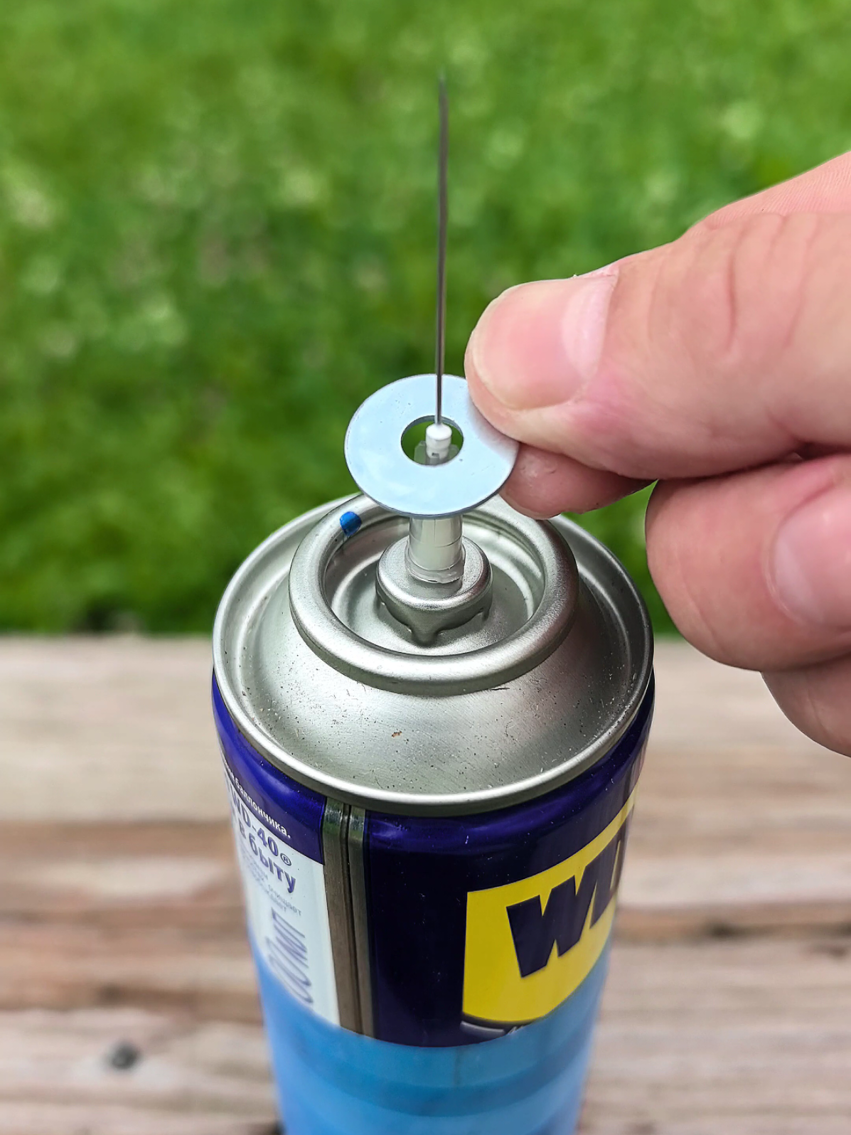 Great trick with the aerosol can valve! #trick 