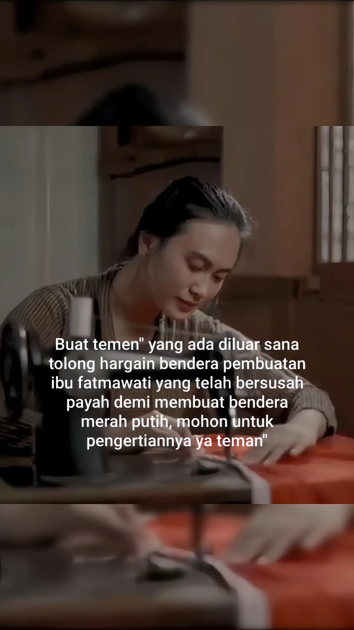 Jangan menyia nyiakan perjuangan sang pahlawan ya teman