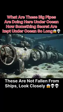 What These Things Are doing Here in Depth of Ocean? and Why? #ocean #underocean #underocean #oceanmystery #oceansecrects 