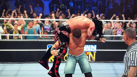 John cena is just like that #WWE #wrestling #gaming #wwe2k25 #johncena 