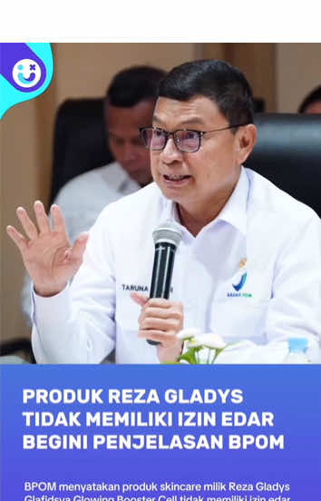 Skincare Glafidsya Milik Reza Gladys Dinyatakan Ilegal, Begini Penjelasan BPOM. Badan Pengawas Obat dan Makanan (BPOM) mengungkap bahwa produk kecantikan Ribeskin Superficial Pink Aging yang digunakan di klinik milik artis Reza Gladys, tidak memiliki izin edar dan dipakai tidak sesuai aturan. Temuan BPOM adalah GLAFIDSYA Glowing Booster Cell tidak terdaftar di BPOM. Riberskin X Pink Shooter yang sejenis dengan RIBESKIN Superficial Pink Aging telah habis izin edarnya pada Februari 2025. Produk ini termasuk dalam daftar 16 kosmetik yang ditarik dari peredaran karena dianggap berbahaya dan tidak terdaftar secara resmi. Kepala BPOM, Taruna Ikrar, menyatakan bahwa pihaknya telah mengambil tindakan tegas terhadap pelanggaran ini. #RezaGladys #NikitaMirzani  #Skincare #Glafidsya #BPOM #Review #Klarifikasi