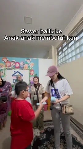 Aku di sawer, aku sawer balik ❤️❤️ #dinarcandy 