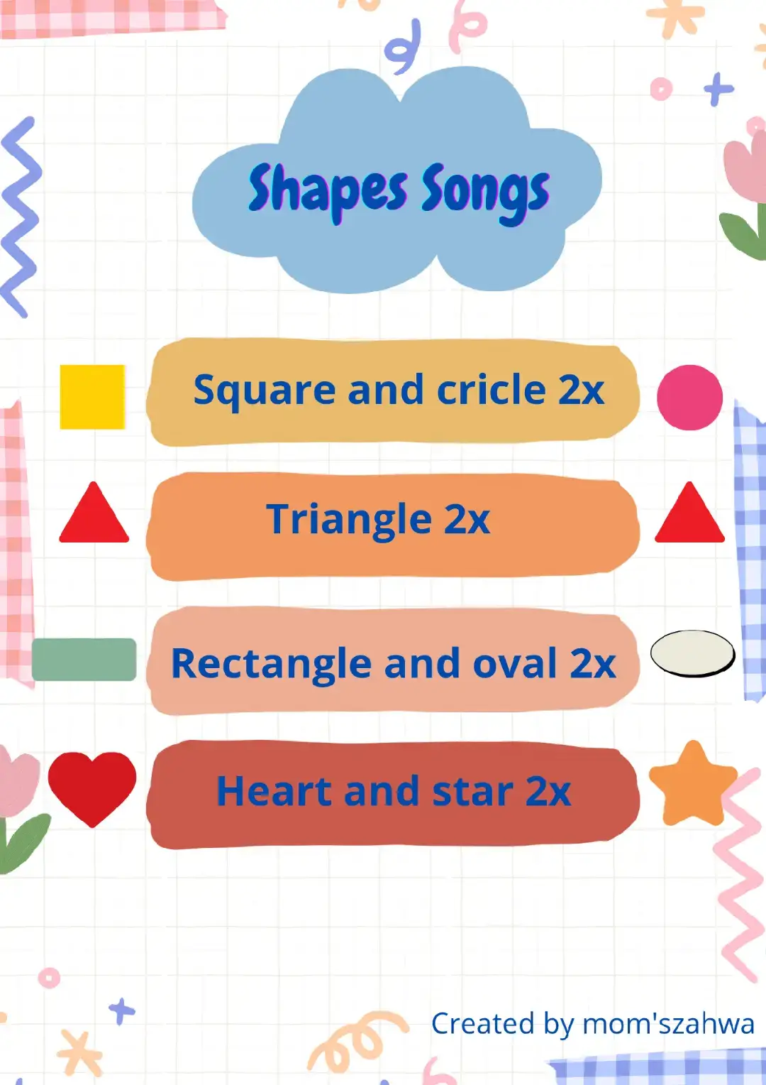 Hello kids 😊 Let's learn about shapes  #kontenedukasianak #englishforkids #english #fypシ゚viral 