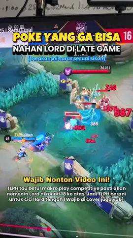 Poke ga bisa nahan lord di late game? Wajib nonton ini dah 🫵 #RRQVSSRG #MSC #RRQ #SRG #EWC #MSCPLAYOFF #ONICPH #TLPH #OnicID