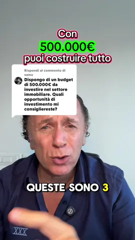 Risposta a @samu Rendita, investimento graduale o primo progetto. Ecco le 3 strade reali se hai mezzo milione. #investimenti #immobiliare #sp500 #pianodiaccumulo #rendita     