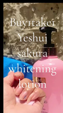 BUY1TAKE1 Yeshui Sakura Niacinamide Whitening lotion. Moisturizing,Nourishing,Perfect for all Skin types#whiteninglotion #niacinamide #sakura #allskintypes #creatorsearchinsights 