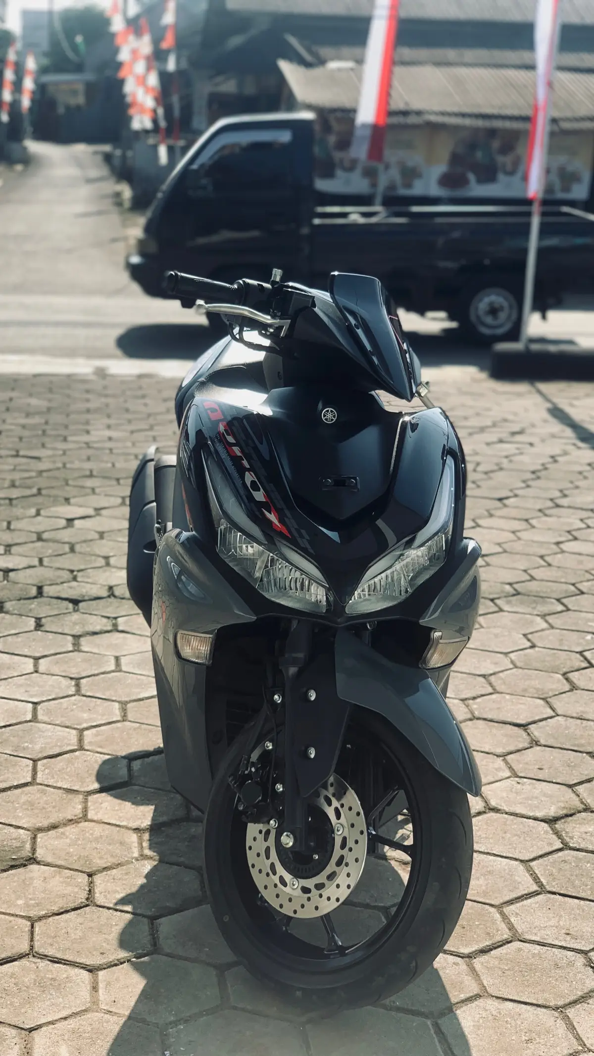 Kalo bersih kan enak diliatnya😋 #aerox155 #aeroxnew 