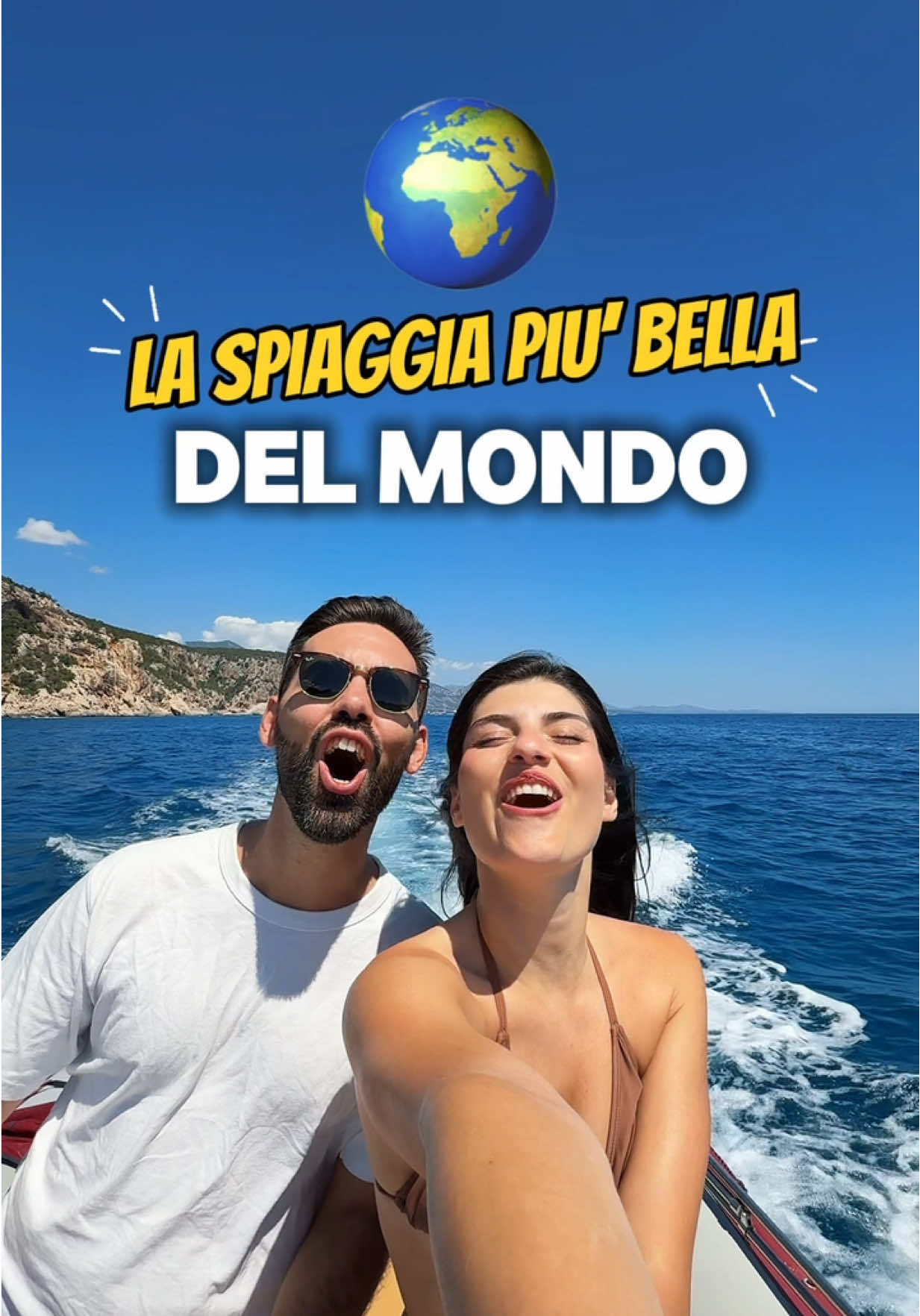 La spiaggia più bella del mondo si trova in Italia 🏆🌎 INFO ⬇️ 🥇Patrimonio UNESCO questa cala è stata nominata spiaggia più bella del mondo 2025 da “The World’s 50 Best Beaches” 🩵 Acqua cristallina, ciottoli bianchi e una sua imponente guglia calcarea da 143 m. ⚠️ Ma attenzione: la sua bellezza è protetta e non ci si arriva senza un minimo di avventura. Ecco cosa devi sapere 👇 📍 Dove si trova Nel Golfo di Orosei, Sardegna. COME ARRIVARE VIA MARE: 🚤 Noleggio gommone da Cala Gonone (senza patente) 🎟️ Noi abbiamo prenotato su @GetYourGuide che ti permette di avere la cancellazione gratuita fino a 24h prima (comodo per poter monitorare il meteo). C’è il link nelle nostre storie in evidenza su 1G. 🕒 Circa 40 minuti di traversata 🤿 Vietato attraccare: bisogna nuotare per circa 300 metri  🛟 Porta un materassino galleggiante e una sacca impermeabile COME ARRIVARE VIA TERRA: 🥾Trekking di 3,6 km (solo andata - circa 2 ore) con un dislivello di 512 metri. 🅿️ Possibilità di parcheggio presso il punto di ristoro “Su Porteddu” all’inizio del sentiero ACCESSO A NUMERO CHIUSO: 🧍‍♂️🧍🏻‍♀️Max 250 persone al giorno 🎟️ Prenotazione obbligatoria tramite app “Heart of Sardinia” o sito web 💰Costo: 7 € a persona 📆Si può prenotare al massimo fino a 3 giorni prima ‼️I posti finiscono in fretta! ✨ Salva questo video per il tuo prossimo viaggio in Sardegna 👇 Tu l’affronteresti a nuoto o a piedi? @getyourguidecommunity #sardegna ##mare#sardinia #vacanze #unesco 
