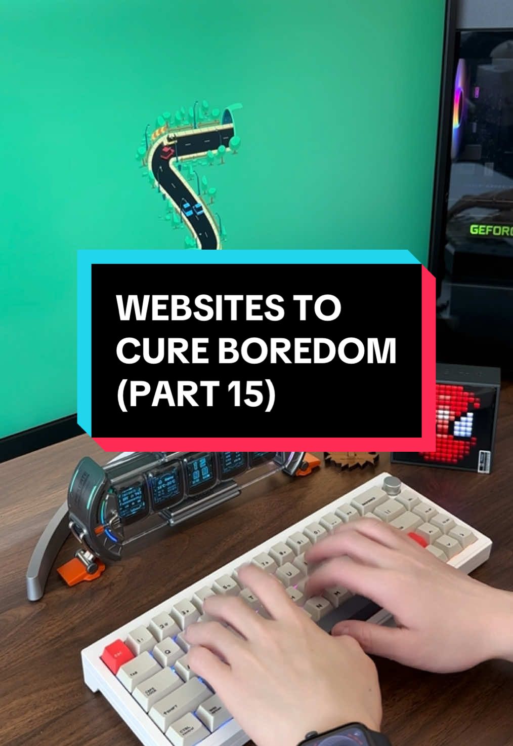 Websites to cure boredom (part 15) endless driving simulator game #game #pcgame #gaming 
