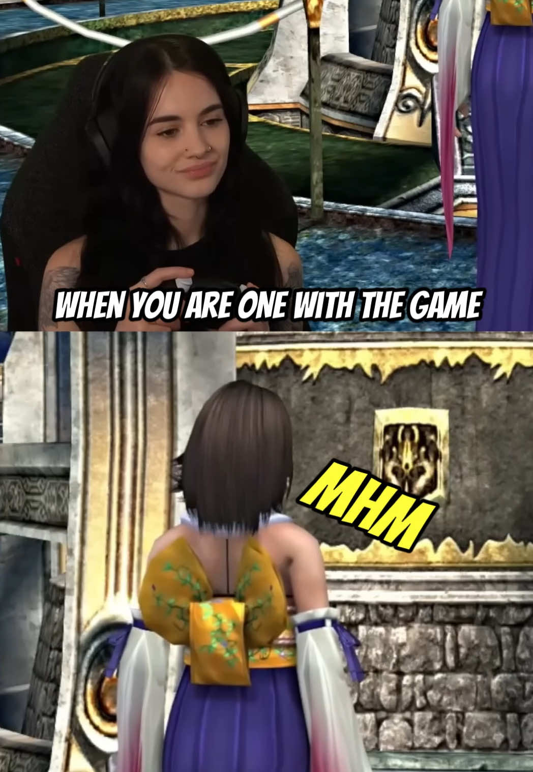 I am ONE with Tiduz and Yuna 😎 #ffx #finalfantasyx #gaming #clips #streamer #australian 