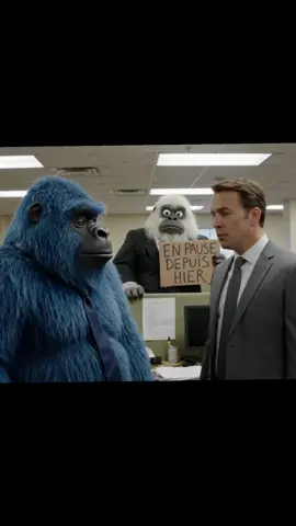 Il était pas clair aussi #yeti #veo3 #travail #pause 