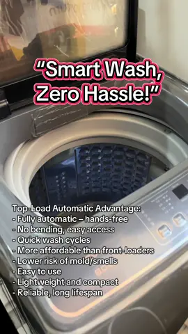 “The Washing Machine That Thinks for You.”@TCL PH #TCL #automatic #upgraded #automaticwashingmachine #toploader #tiktokviral #tiktokfinds #fyp 