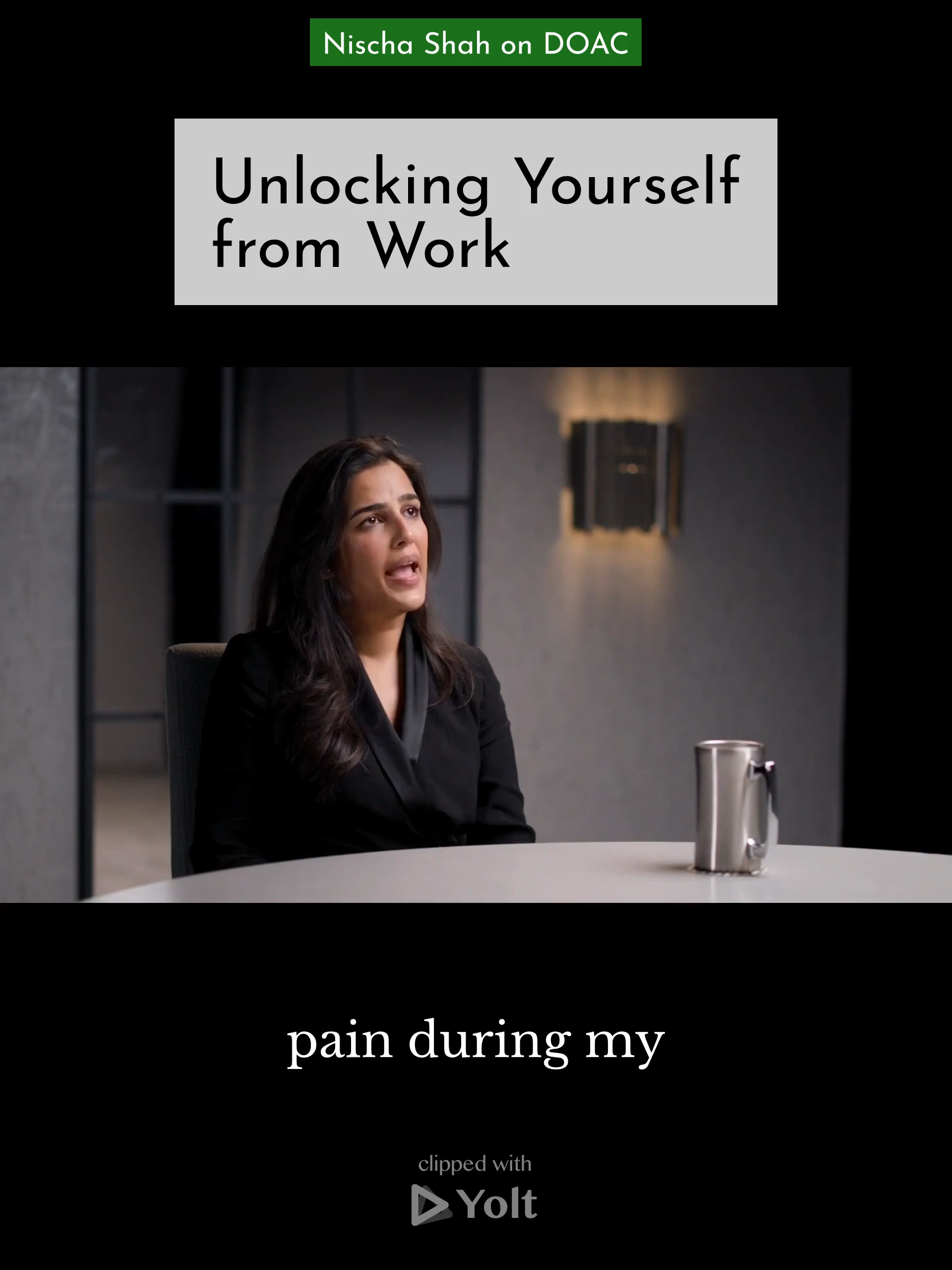 Breaking Free: Your Choices Matter - Nischa Shah on DOAC #freedom #trapped #decisions