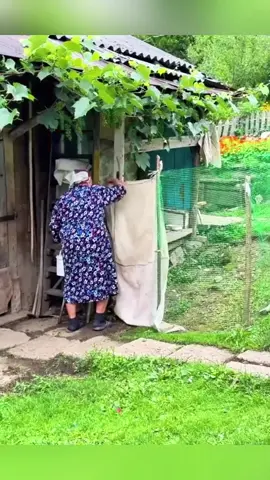 The couple lives far from the city. They are old but very healthy. Their life is simple but full of love.#village #countryside #cooking #villagevlog #mountains 