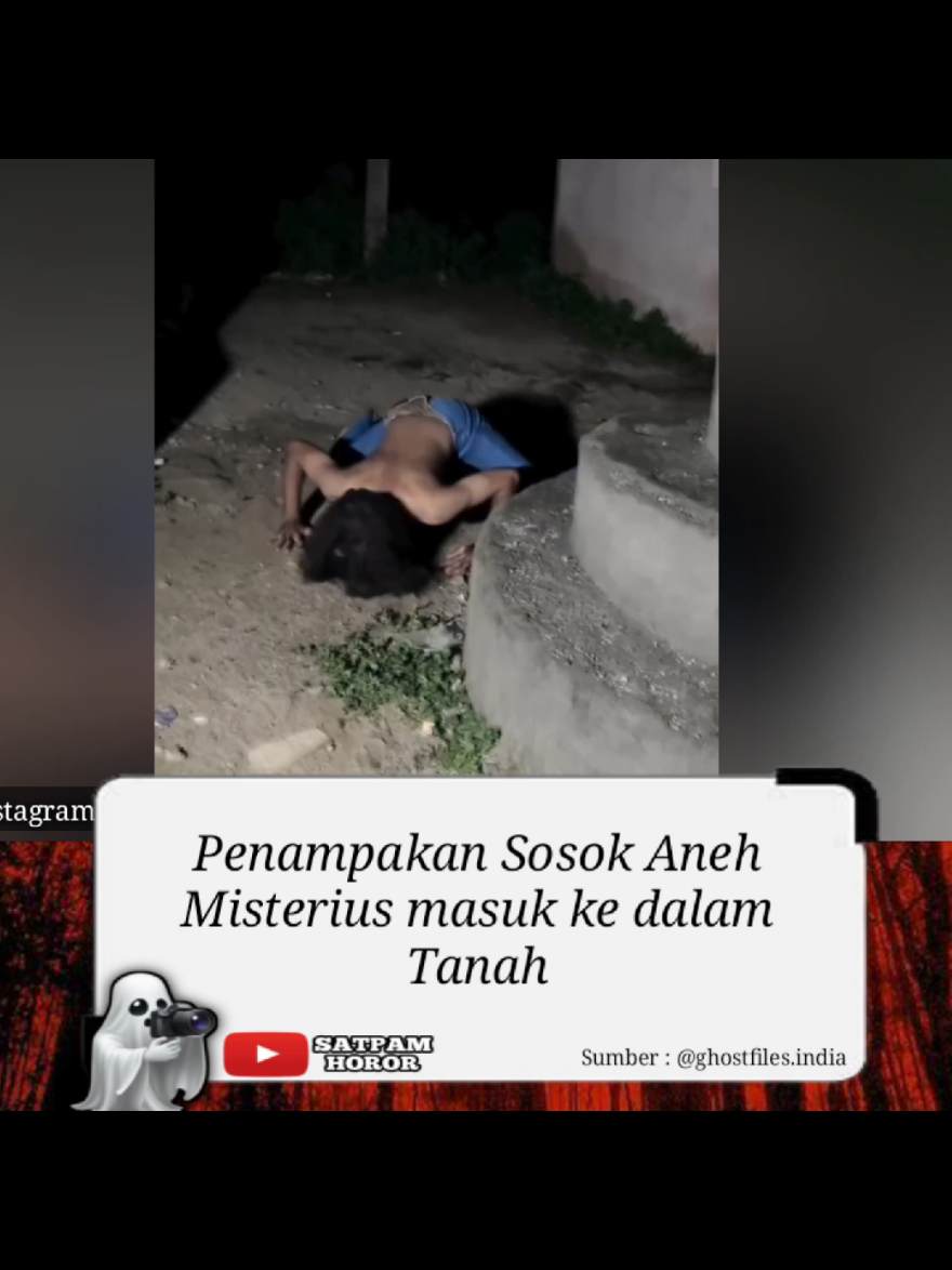Apa itu ?😱 #horor #kejadianhoror #tiktokhoror #penampakan #satpamhoror 