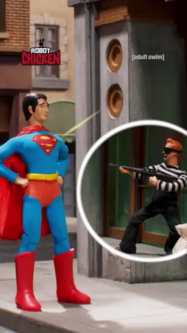 Is this illegal? The #RobotChicken series and the brand-new Robot Chicken: Self-Discovery Special are streaming now across Europe on HBO Max, Channel 4 (UK & Ireland), Warner TV Next (France) and Warner TV Comedy (Germany) #adultswimeurope #adutlswim #stopmotion #superman