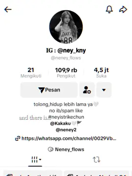 see u next time kak neney, aku sebagai pembaca setia 