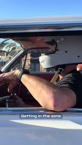 Red light for him = WIN for us. And yes, that’s me screaming like a maniac in the background  #chevy #64impala #carcommunity #creatorsearchinsights 