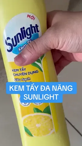 Kem tẩy đa năng Sunlight #kemtẩy #kemtẩyđanăng #sunlight #kemtẩysunlight #chămsócnhàcửa #household 