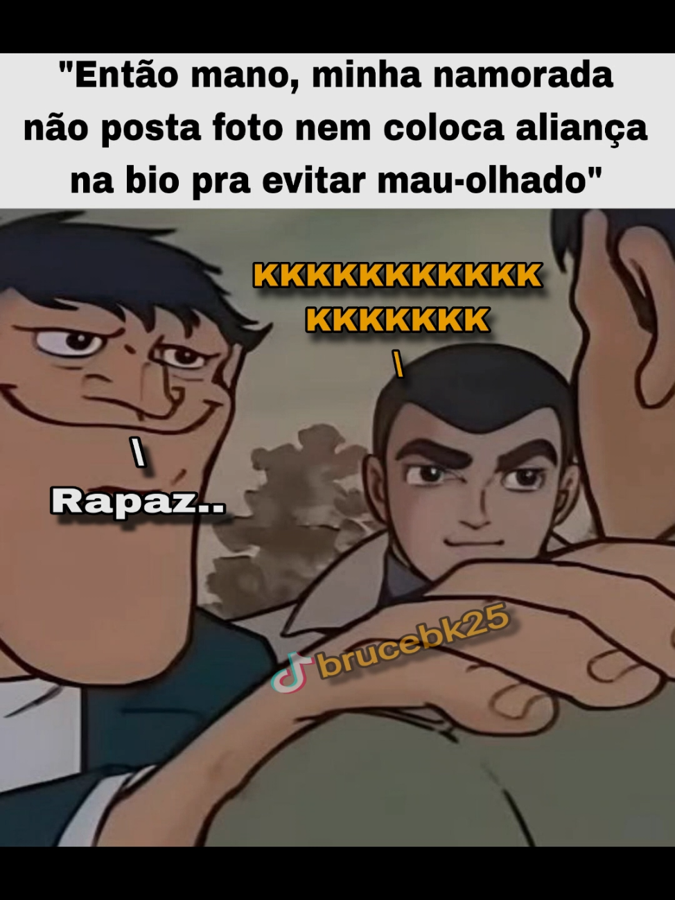 Com certeza deve ser por isso.. KKKKKKKKKKKKKKK . . . . . . . . . . #fy #meme #real #vaiprofycaramba #fyp #brucebk25 #meme #amigo 
