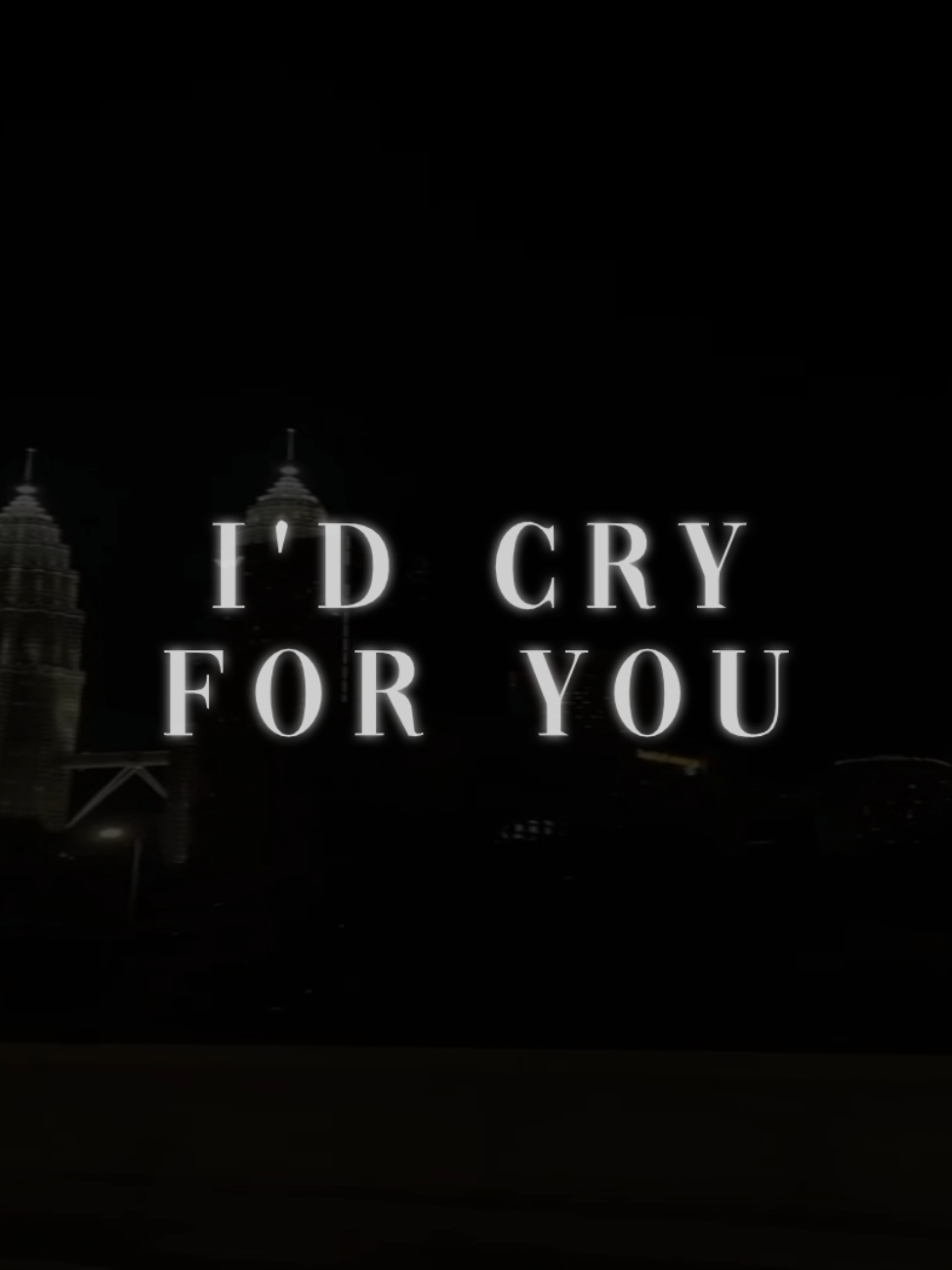 I'll die for u, I'll cry for u #aesthetic #lyrics #fyp 