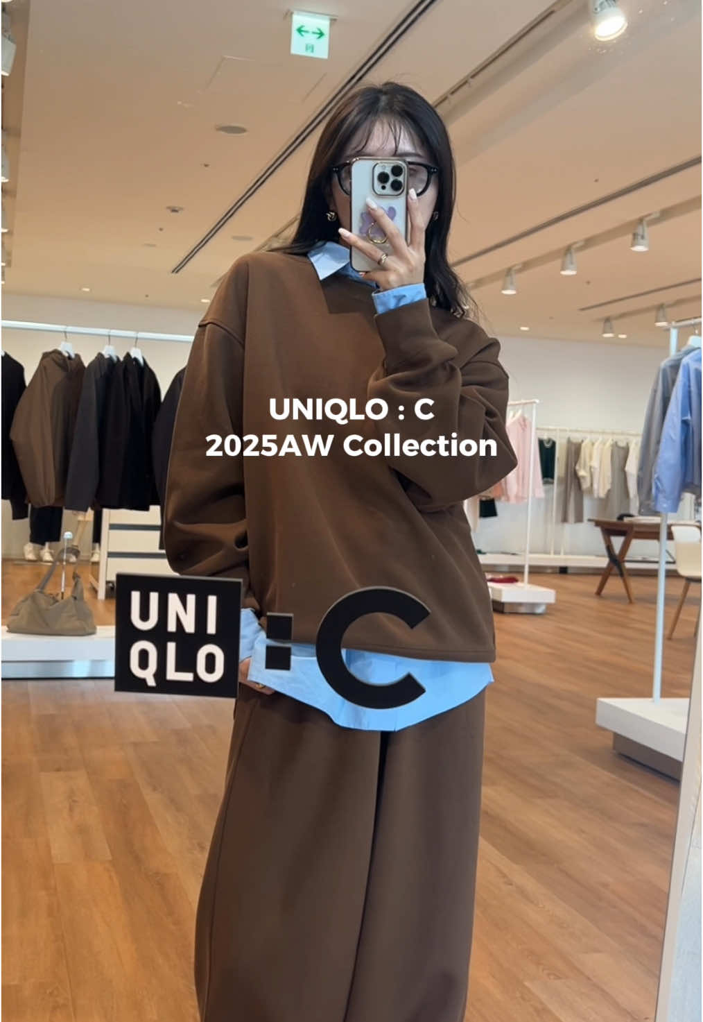 UNIQLO: C FW Collection🍂🤎 （試着会に招待していただきました） 今年も可愛いので溢れてます！ スウェットのセットアップ、新色もあってカラバリ豊富！ #ユニクロ #ユニクロコーデ #コーデ紹介 #uniqlo #uniqloc 
