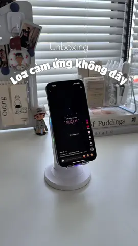Không cần bluetooth đâu nè các mom ơi 😀 hay thiệt nha 😎😎 #bitine #fypシ゚ #decor #unboxing #xuhuong #desk #loacamung 