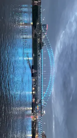 Seindah itu jembatan mahakam 🤩#pelautindonesia#foryou#samarinda#pelautbugis 
