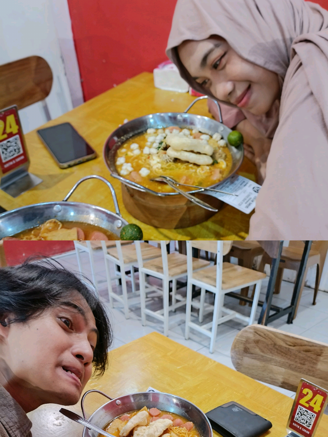 ayooo pergi ke tempat langganan, disajikannya menu-menu andalan☝🏻