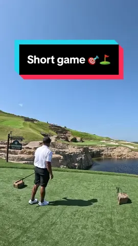 Been dialing in my wedges and getting my putts down. 🎯⛳️ #golf #golftok #bigcedar #golfswing #shortgame #practice 