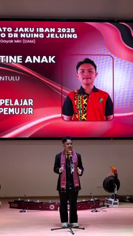 Pidato Jaku Iban 2025 Sylvestin Anak Ajan SMK Baru Bintulu #pidatojakuiban #dam