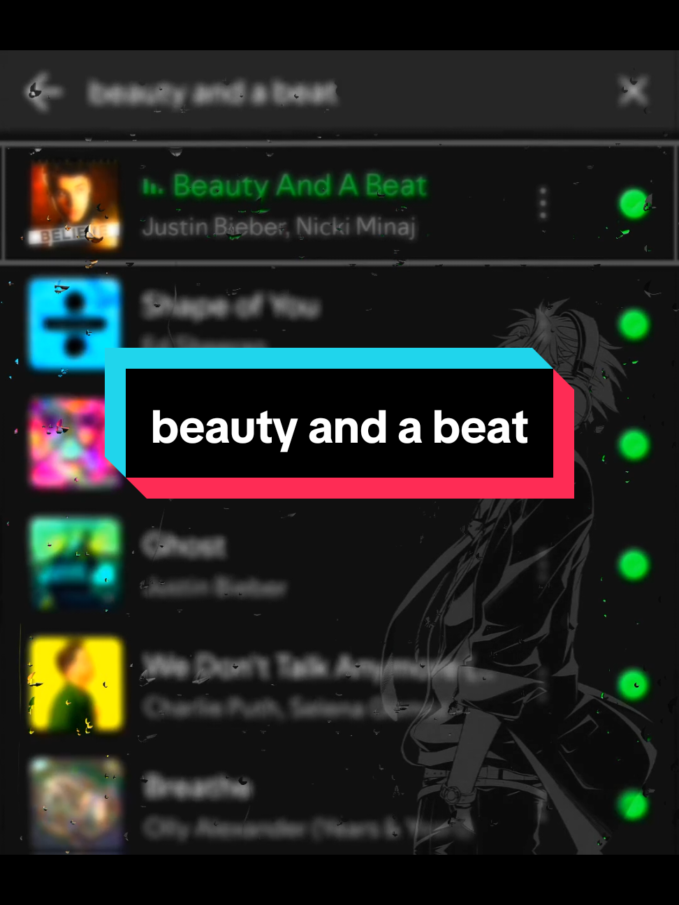 this vibe >>>> #beautyandabeat #justinbieber #nickiminaj #spotify #lyrics_songs 