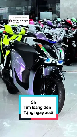 Trả lời @Loan Nguyễn’s Sh 125 Tím Loang Đen lên full đèn audi bi cầu✌️ #LearnOnTikTok #thanhthoiluottet #trending #xuhuong #sh125 #sh125i #sh1252025 #sh160 #sh160i #shtimloangden #shtimden #shxamanhtim #shdomau3d #trishbinhduong #trixemayanthanh #hotrimotor #mientay #longan #doclabinhduong 