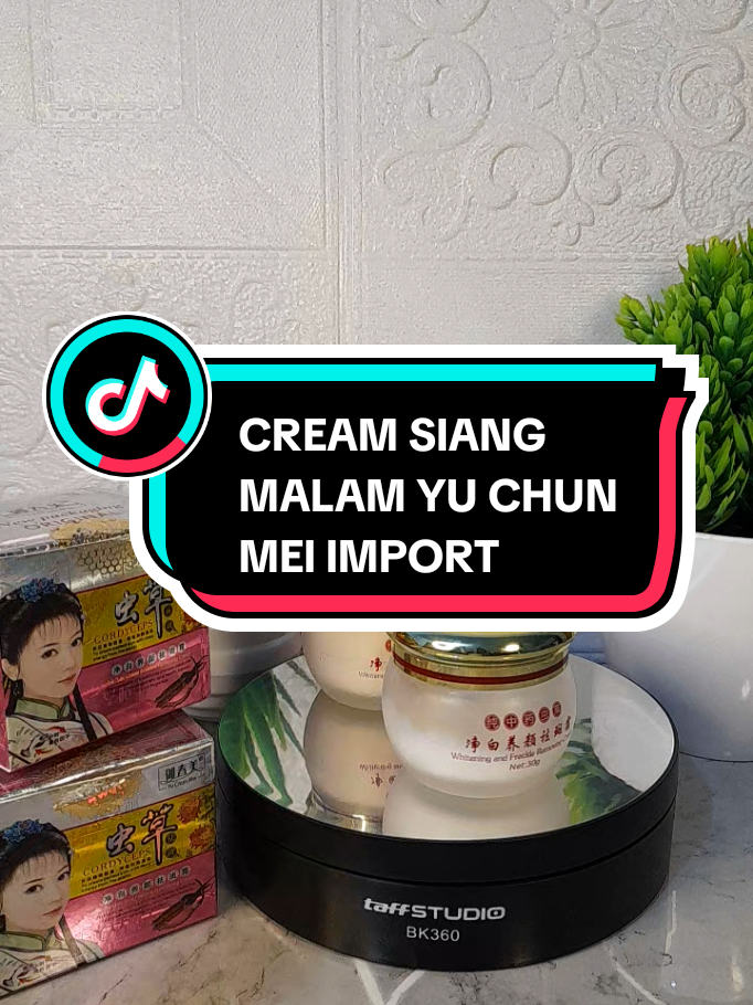 CREAM SIANG MALAM YU CHUN MEI ORIGINAL IMPORT #creamsiangmalamyuchunmei #skincare #whitening #yuchunmei #yuchunmeiimport 