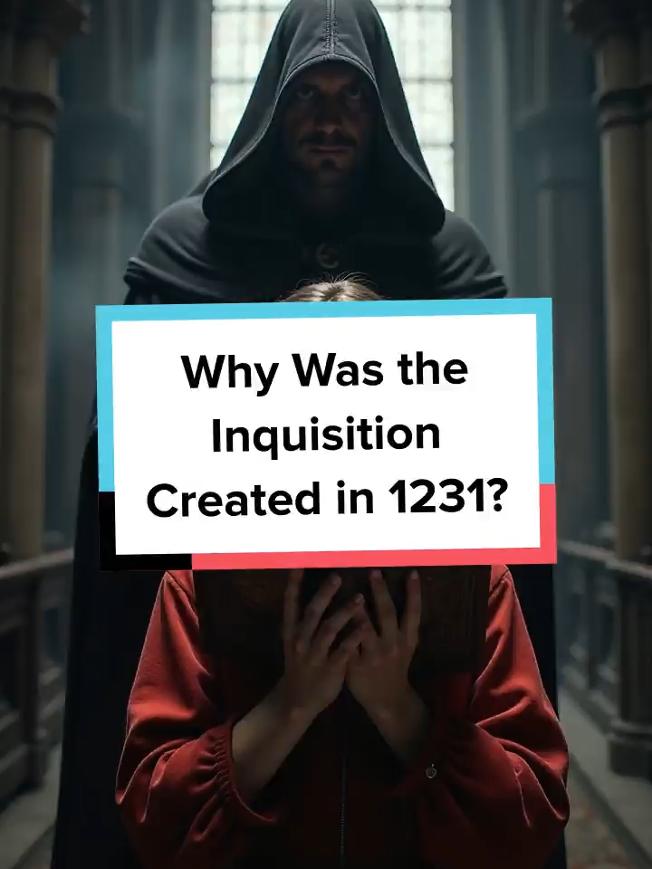Why Was the Inquisition Created in 1231? Uncover the origins of the Inquisition and why the Catholic Church took drastic steps in 1231. History’s turning points explained. #History #Inquisition #CatholicChurch #Medieval #ReligiousHistory