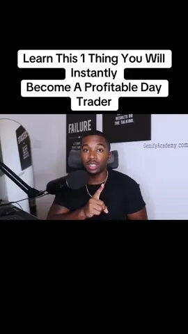 Learn this 1 Thing you wll instantly become profitable day trader.  