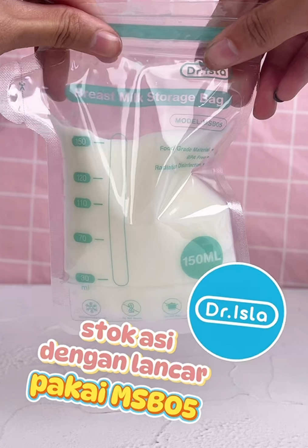 stok asi paling pas pakai kantong asi dr.isla😍 #kantongasi #drisla #busui #fyp #foryou #rekomendasi 
