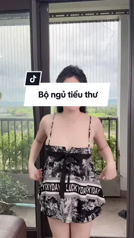 Bộ ngủ mặc nhà tiểu thư #bonguchongyeu #bongudui #bonguquyenru #bongumacnha #dobobigsize #onhamacdep #thuaanhihi #xuhuong #baumacdep 