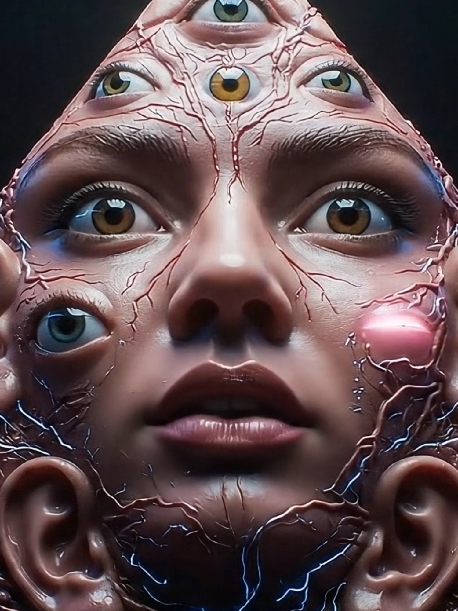 The Living Pyramid #BioHorror#Hyperreal