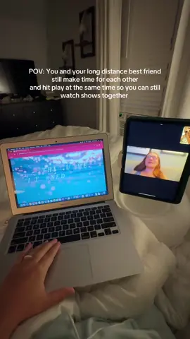 Watching TSITP together from different time zones. You don’t have to stop spending time together just because you’re long distance, it just looks a little different.  @Prime Video @the summer i turned pretty #longdistancefriendship #longdistancebestfriend #friendship #friendshipgoals #longdistancebestie #thesummeriturnedpretty 