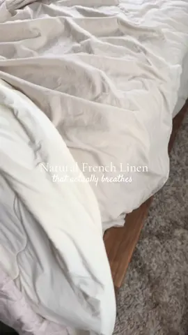 These French linen sheets feel like sleeping in a quiet, sunlit Airbnb in the countryside. Lightweight, breathable, and made from natural fibers that get softer with every wash, this is your grown-up bedding era. #FrenchLinenSheets #linensheets #bedsheets #newsheets #sheetset #breathablesheets #comfybed #sleepgood #NaturalHome #naturallinen #BreathableBedding  #TikTokMadeMeBuyIt #LinenAesthetic #CozyMinimalism #cozybed #cozybedroom #HomeEssentials 