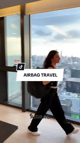 Gagnez 50% d’espace supplémentaire avec le sac de voyage AIRBAG #voyage #voyageuse #girltravel #airline #luggage 