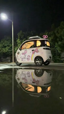 Is there any gap in my car now? Do you have any good suggestions for modification?Please tell me, thank you.🧐 #tricycle #minicar #electriccar #campinglife #limousine #Outdoors #relax #happy #night #rain #fyp 